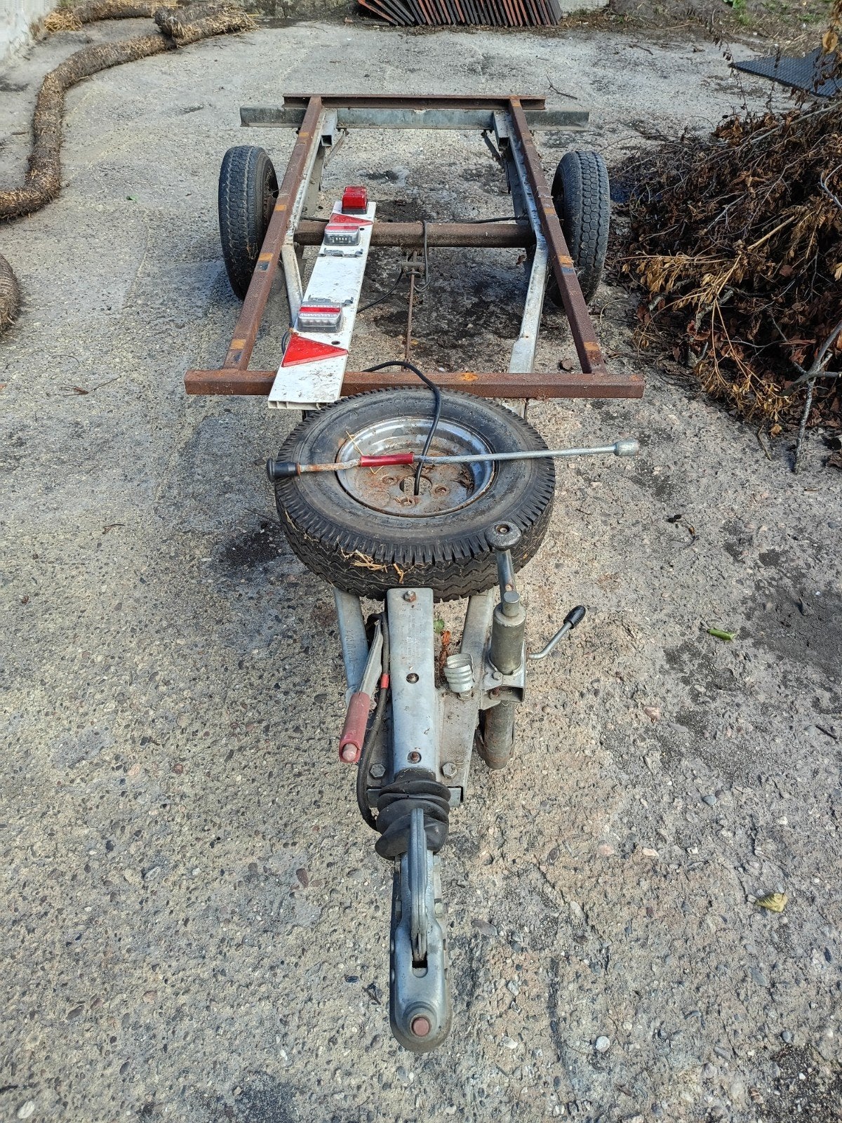 Gratis: Aanhanger frame, 100 liter of meer, Ophalen, Gebruikt, Transportkar