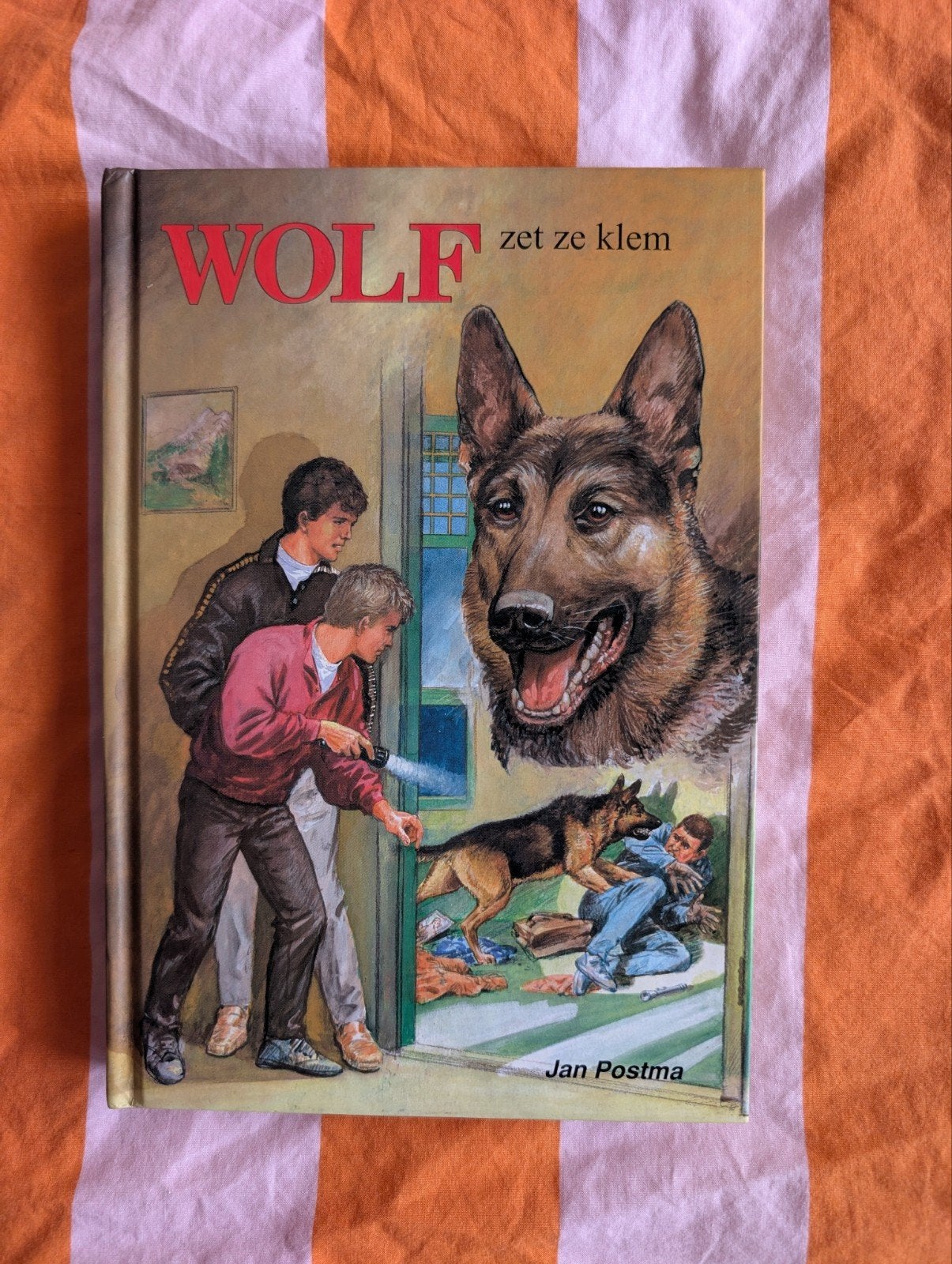 Wolf zet ze klem - Jan Postma (Boek), Boeken, Ophalen of Verzenden