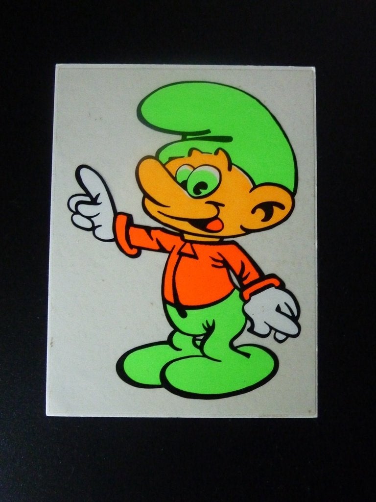 Sticker Smurf Formaat = 10 cm x 8 cm, Verzenden, Nieuw, Verschillende Smurfen