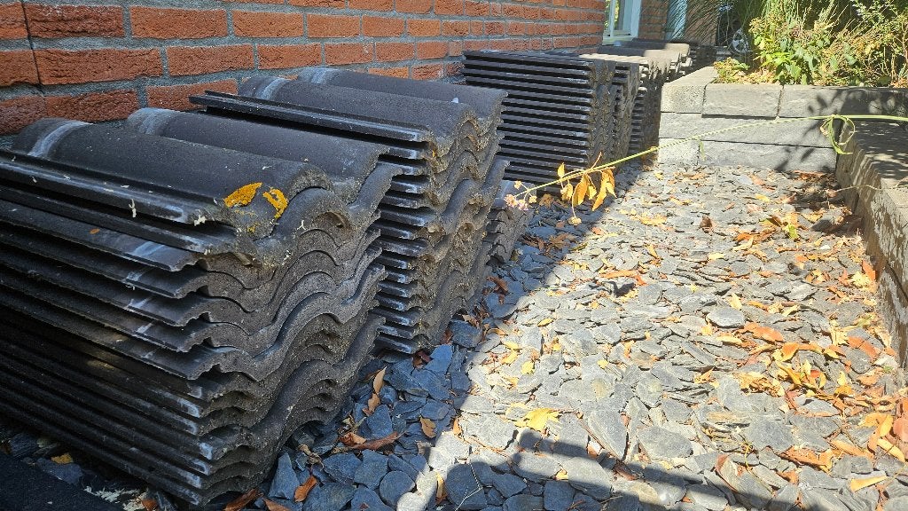 Dakpannen 160x Snelpannen - Ook voor puin geschikt, Ophalen, Gebruikt, Steen of Klei, 5 tot 10 m²