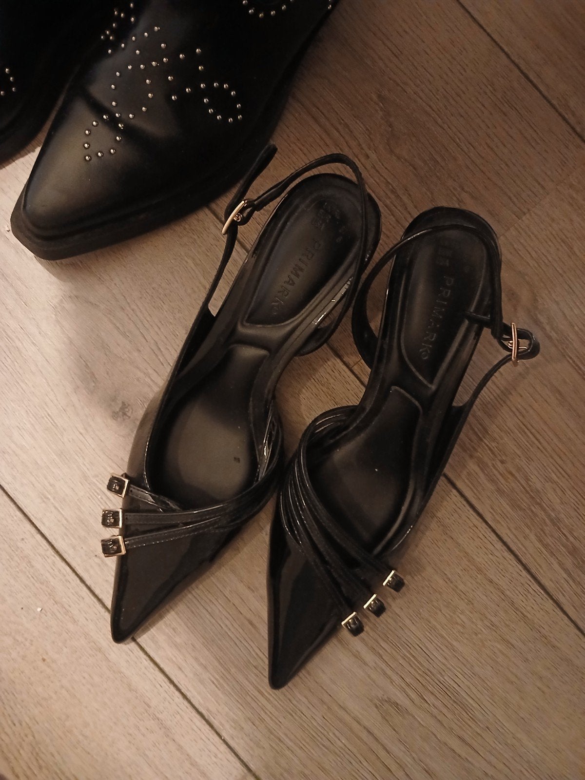 Zwarte Primark Slingback Pumps met Puntneus, Ophalen of Verzenden