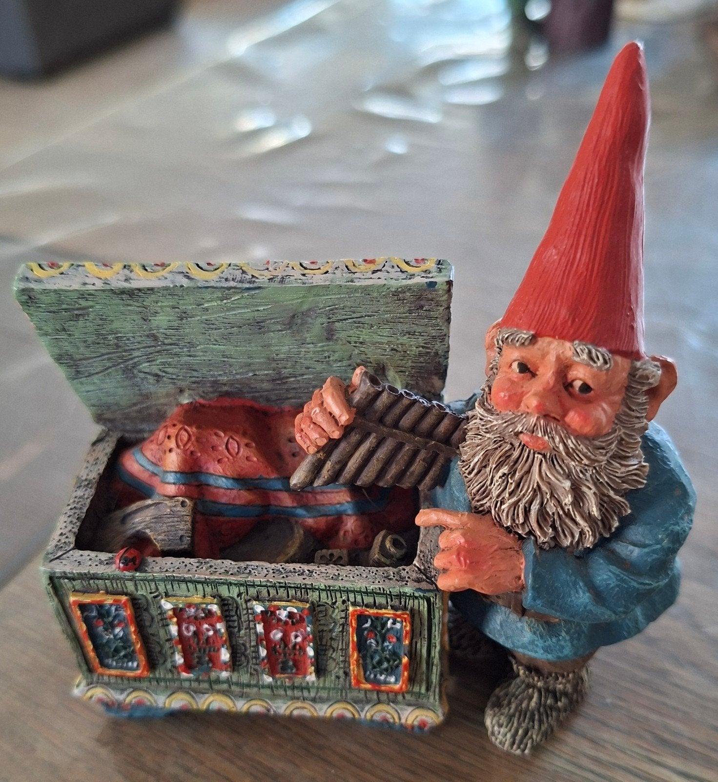 Max uit de serie Classic Gnomes. Rien Poortvliet., Verzamelen, Beelden en Beeldjes, Ophalen of Verzenden, Zo goed als nieuw, Dier