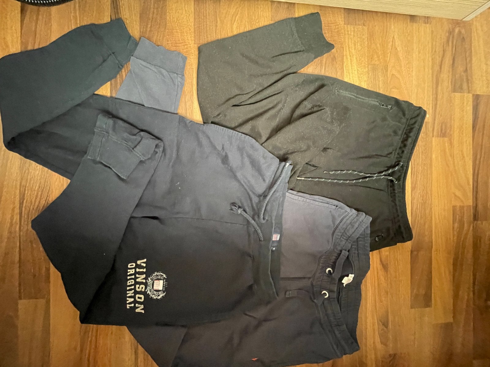Jack & Jones en U.S. Polo Assn. joggingbroeken (2 stuks), Ophalen of Verzenden, Gedragen, Maat 46 (S) of kleiner, Zwart