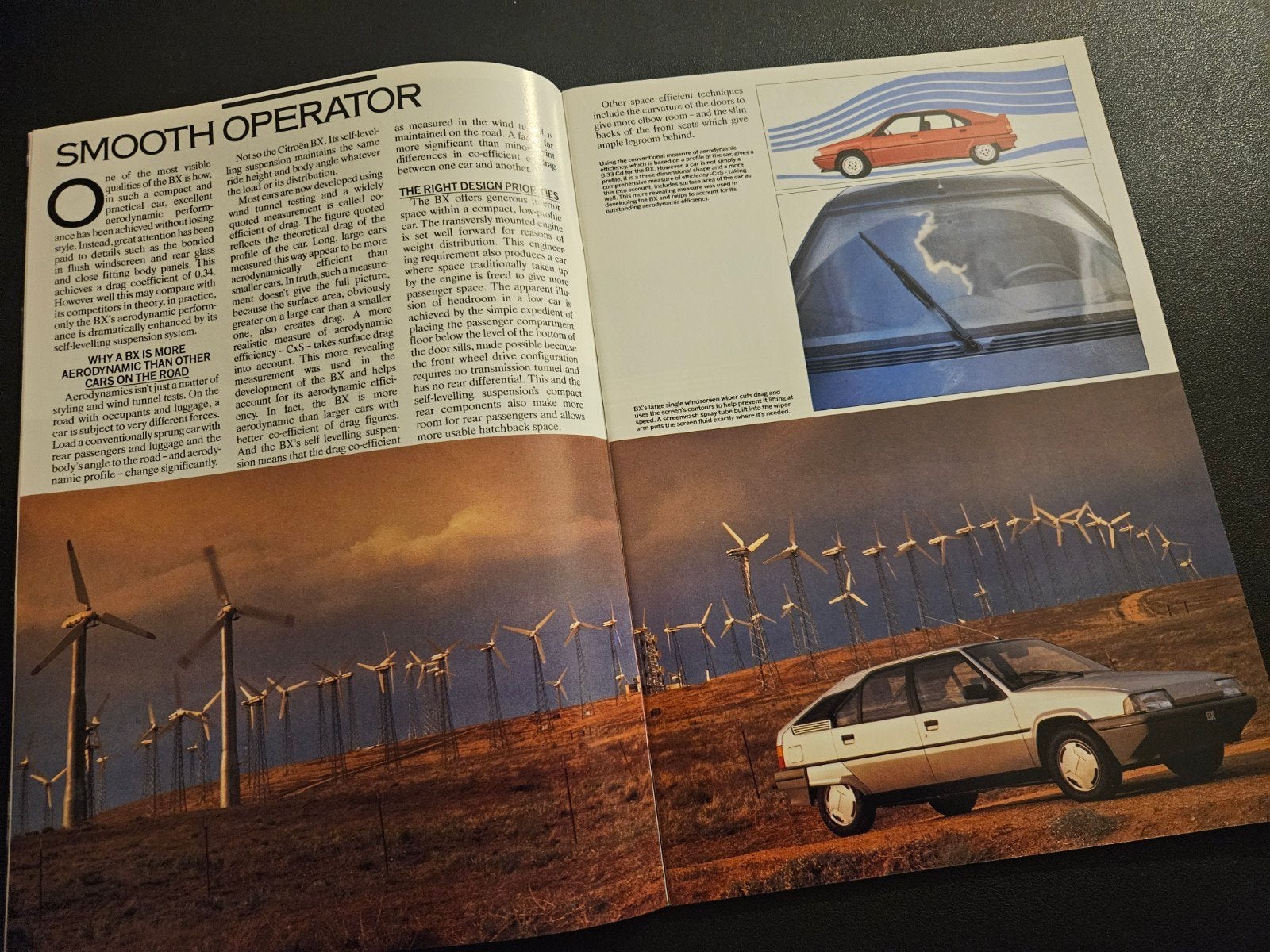 Brochure Citroën BX 1987 UK, Ophalen of Verzenden, Zo goed als nieuw, Citroën