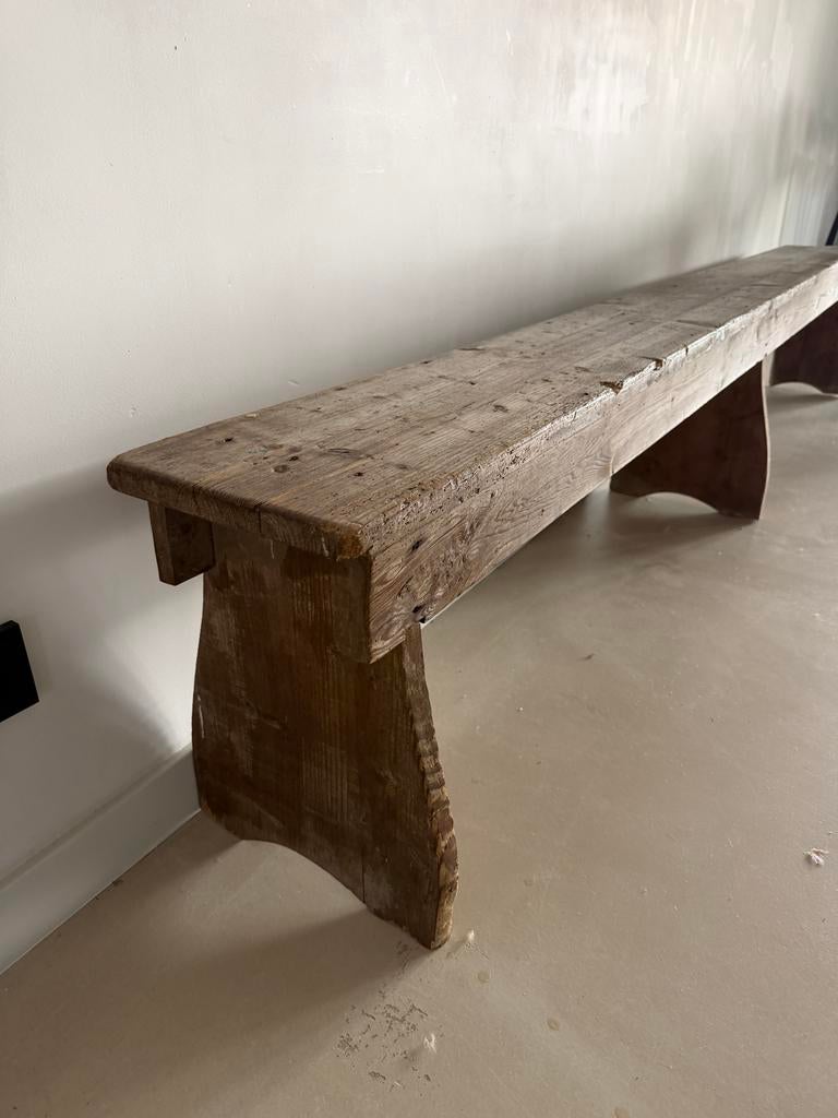 Kloosterbank 280cm - Rustiek Houten Zitbank, Ophalen