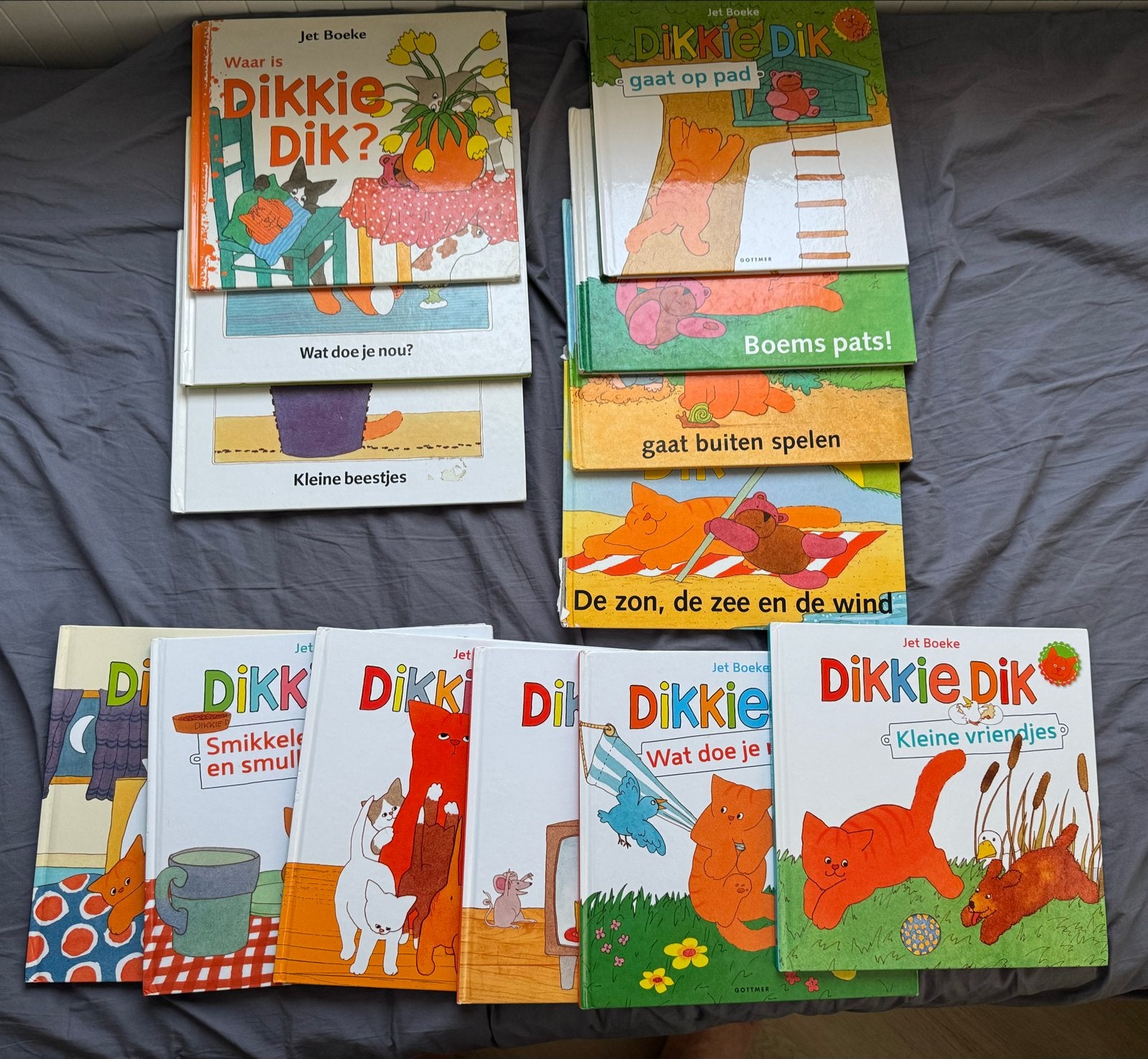 Grote collectie kinderboeken: Dikkie Dik, Kikker en meer!, Fictie algemeen, Jongen of Meisje, Voorleesboek, 4 jaar
