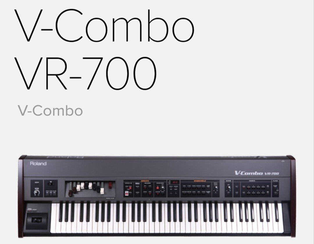 Roland VR 700, Muziek en Instrumenten, Ophalen, Roland, Midi-aansluiting, Zo goed als nieuw