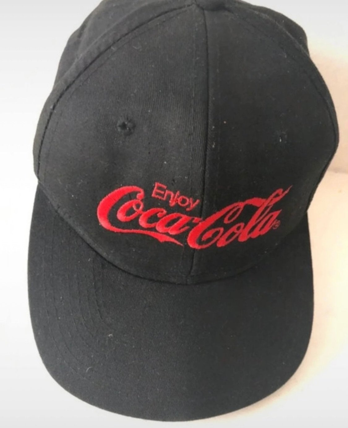 Stoere zwarte Coca-Cola pet, Ophalen of Verzenden, Gedragen, One size fits all, Pet