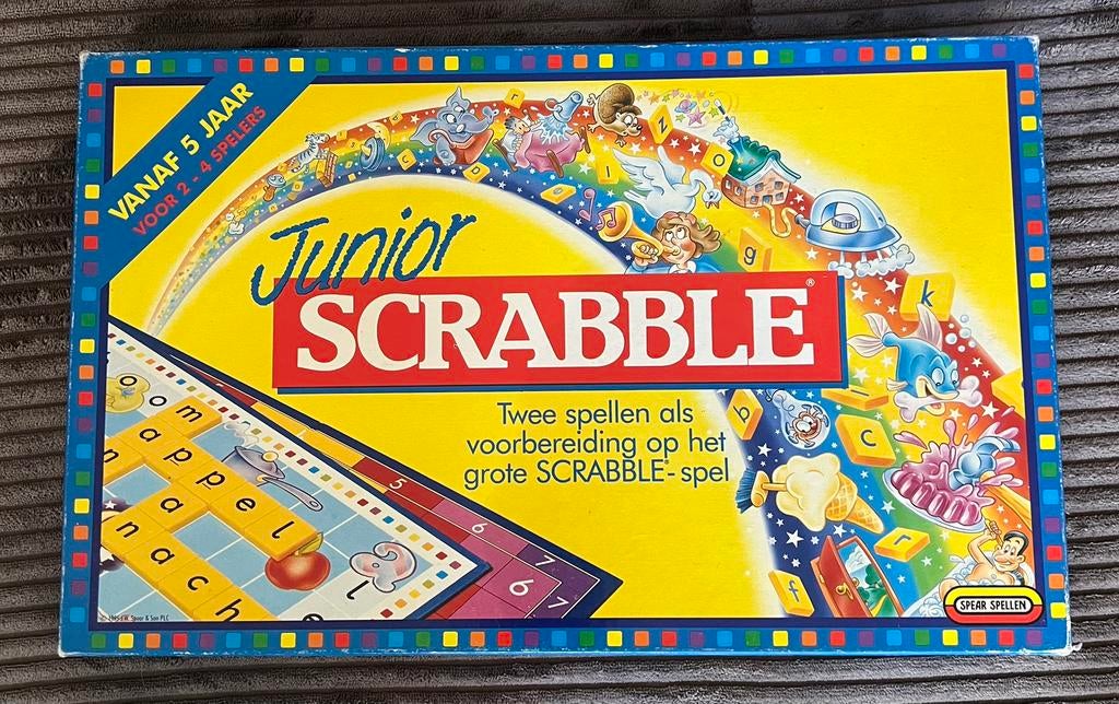Junior Schrabble, Ophalen of Verzenden, Zo goed als nieuw