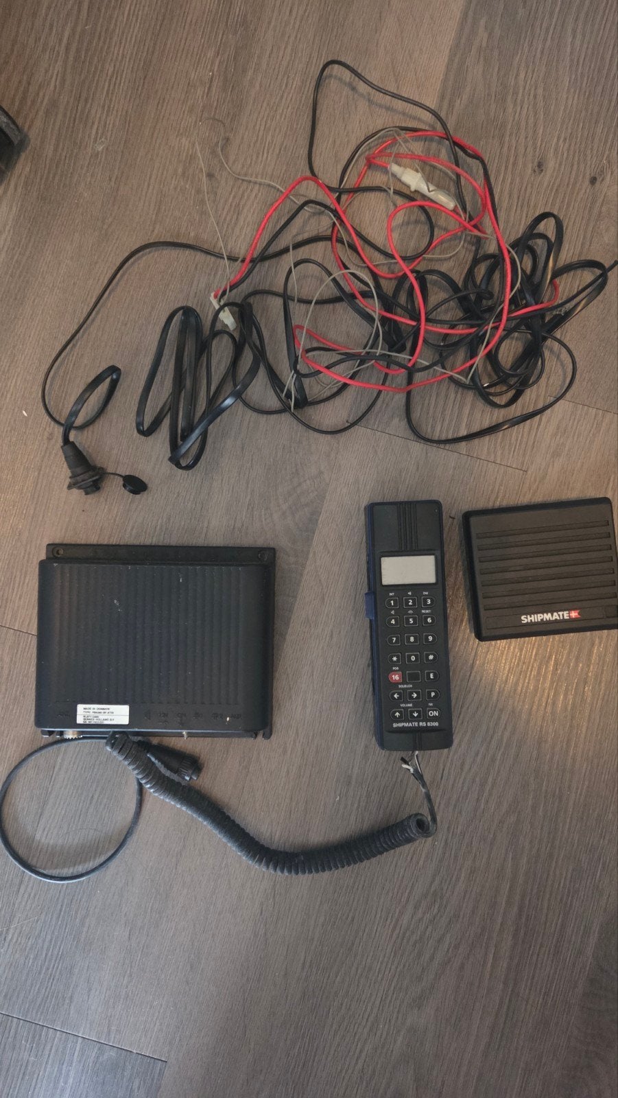 Shipmate RS 8300 Marifoon met accessoires, Ophalen, Gebruikt, Overige typen