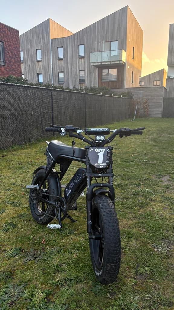 Custom fatbike Ouxi c80 Nieuwe motor/controller/display, Ophalen of Verzenden