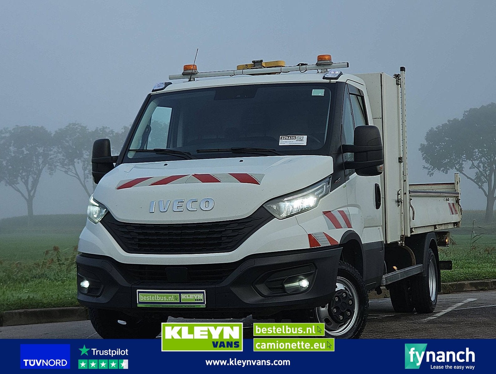 IVECO DAILY 35C16 3.0ltr kipper kist !, Auto's, Gebruikt, Euro 6, 156 pk, Iveco
