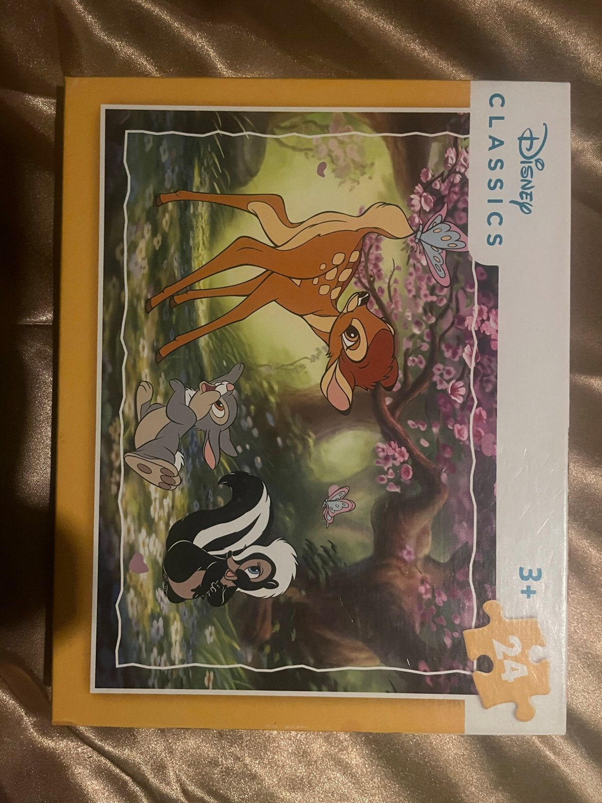 Disney Classics Bambi puzzel 24 stukjes, Kinderen en Baby's, Ophalen of Verzenden, 10 tot 50 stukjes, Gebruikt, 2 tot 4 jaar