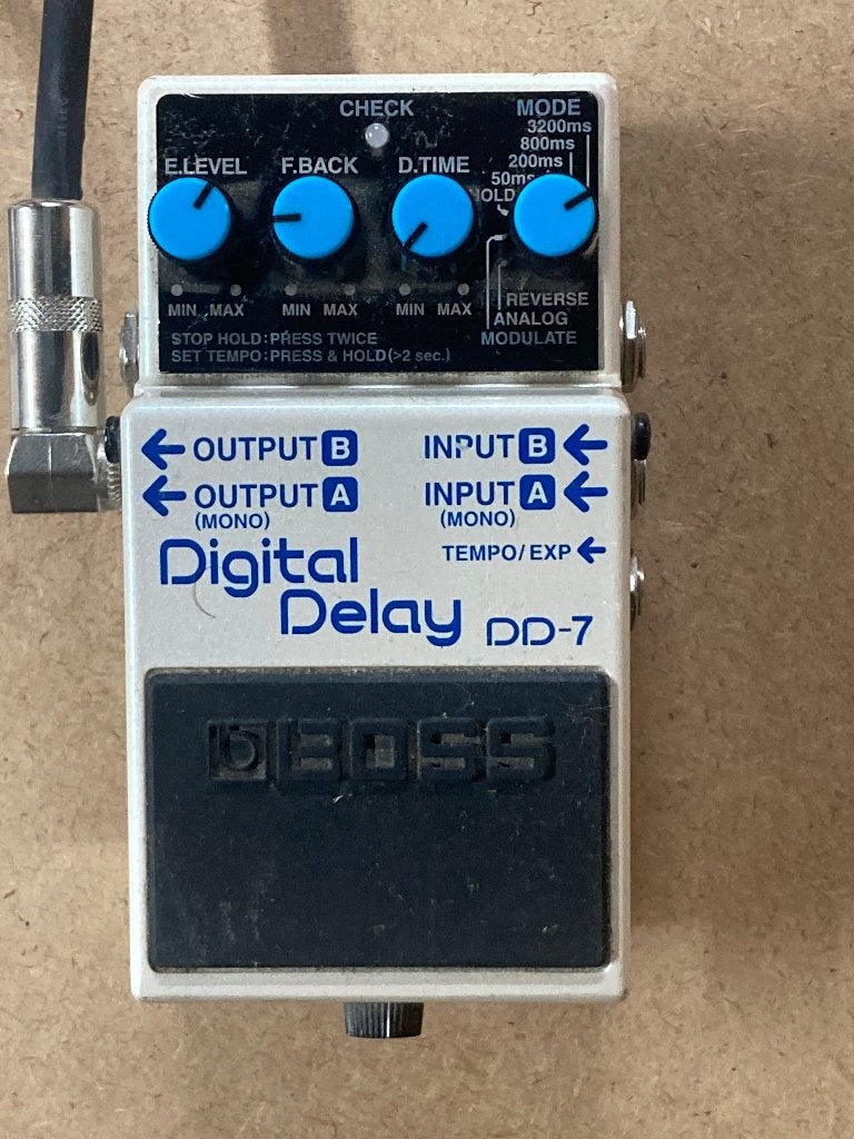 Boss Digital Delay DD-7, Muziek en Instrumenten, Effecten, Ophalen, Zo goed als nieuw, Delay of Echo