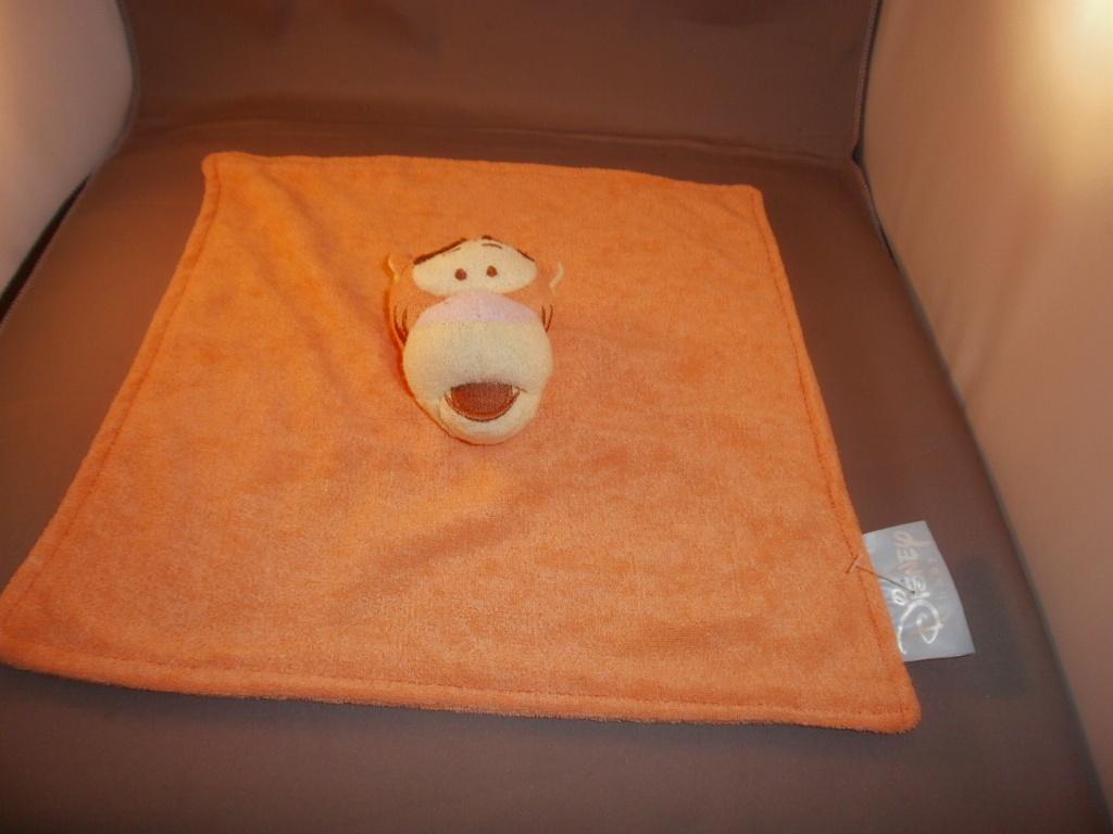 Disney baby tijgertje badstof vierkante doek 27x28 cm, Kinderen en Baby's, Speelgoed | Knuffels en Pluche, Disney, Disney, Ophalen of Verzenden