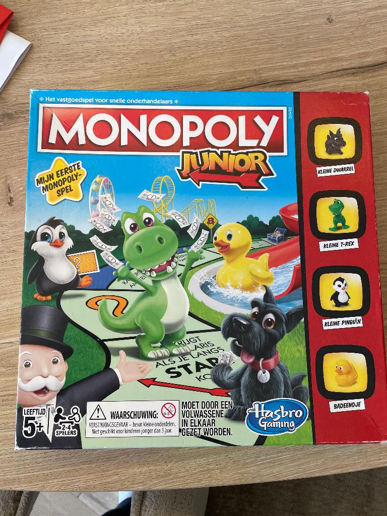 Monopoly junior, Ophalen, Gebruikt