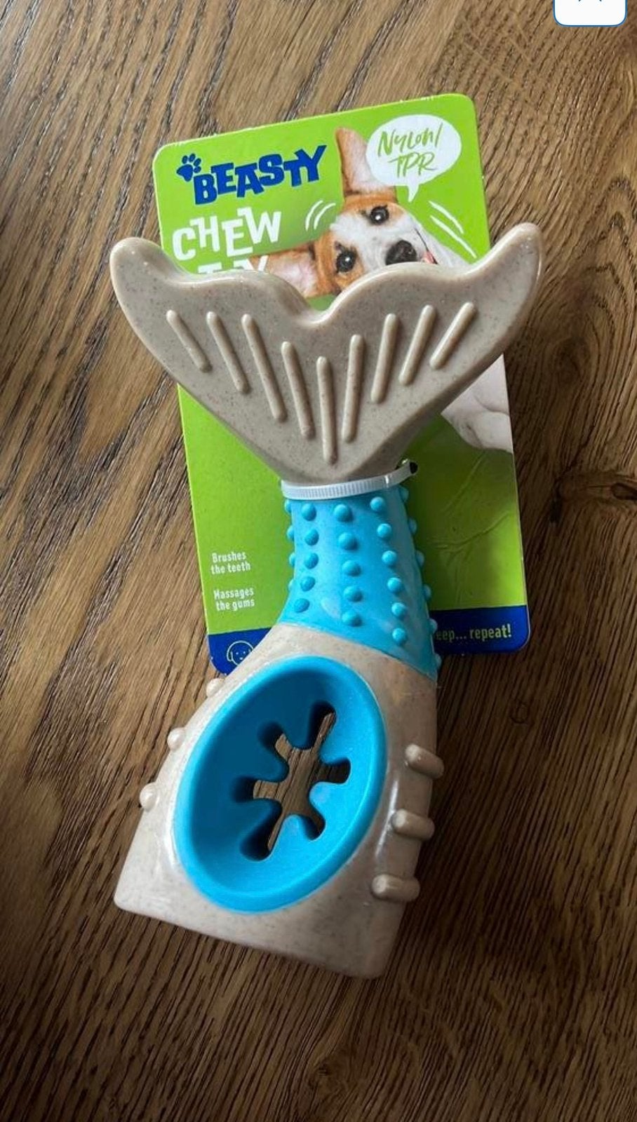 Beasty chew dog toy vissenstaart, Dieren en Toebehoren, Ophalen of Verzenden, Nieuw, Kauwspeelgoed