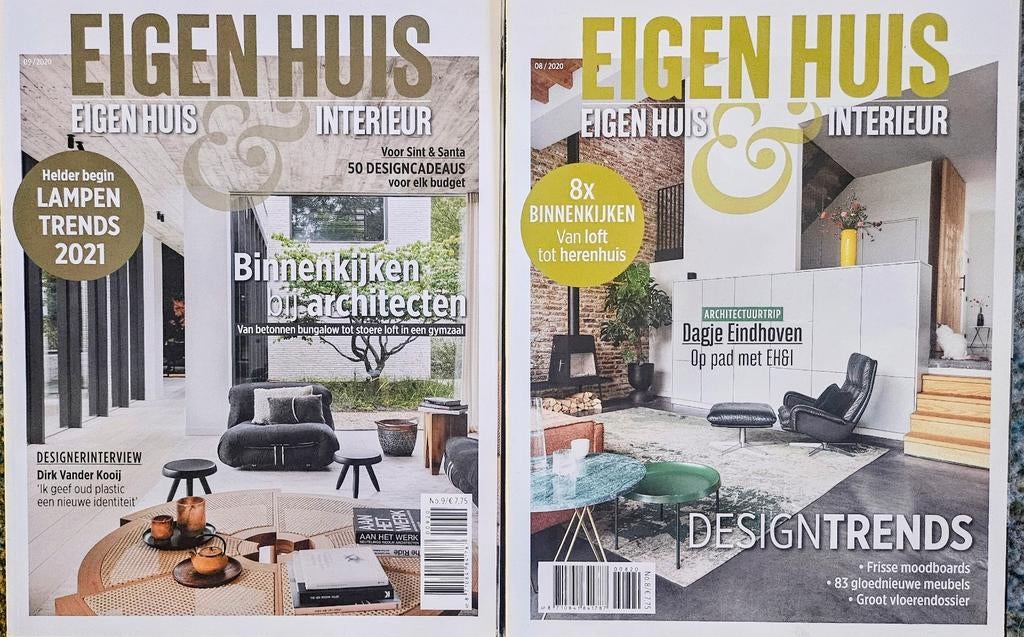 Eigen Huis 08/09 2020, Ophalen of Verzenden, 1980 tot heden, Tijdschrift