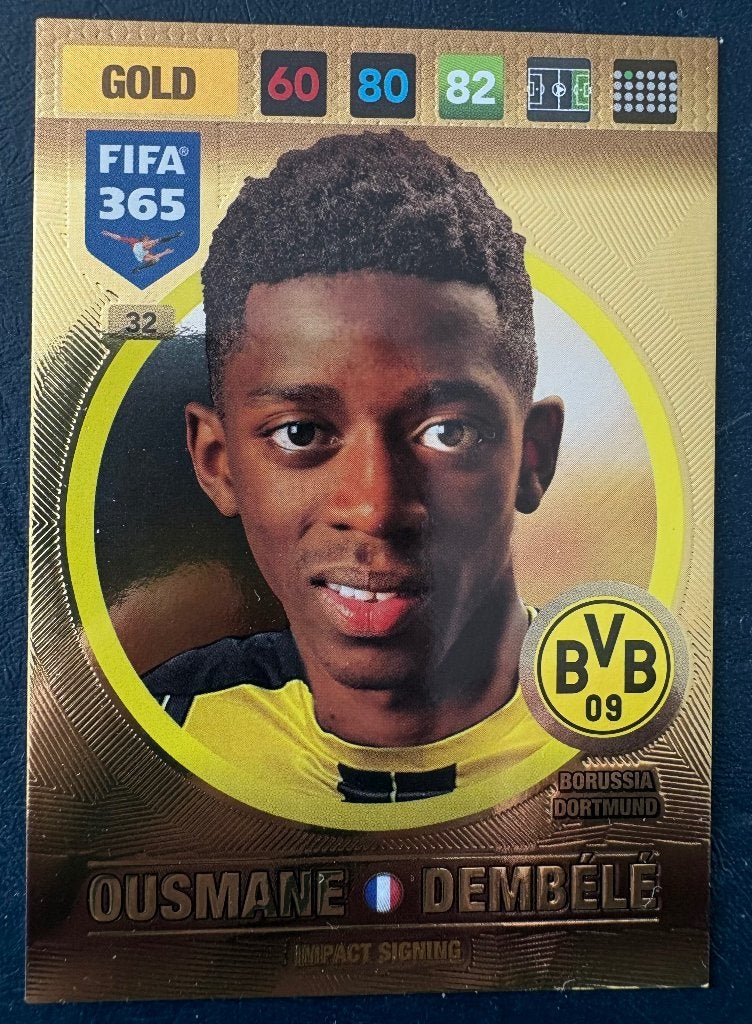 Panini Ousmane Dembele Dortmund, Verzenden, Nieuw, Buitenlandse clubs, Poster, Plaatje of Sticker