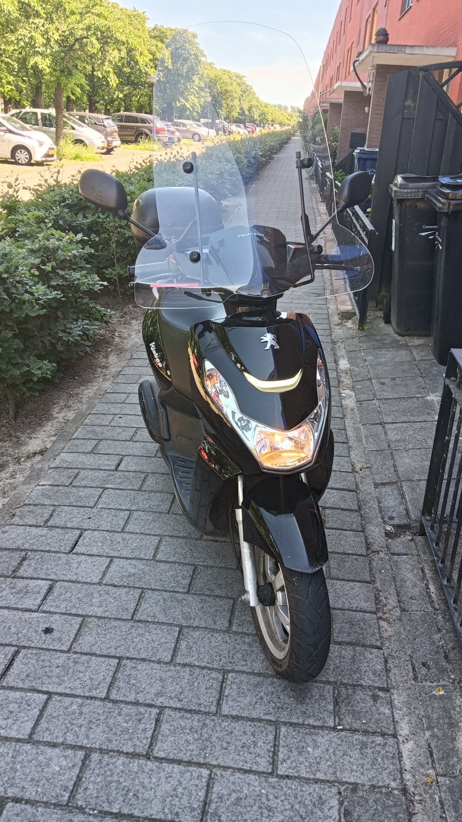 Peugeot Kisbee Scooter - Zwart, Goede Staat, Ophalen of Verzenden, Gebruikt, Benzine, Peugeot