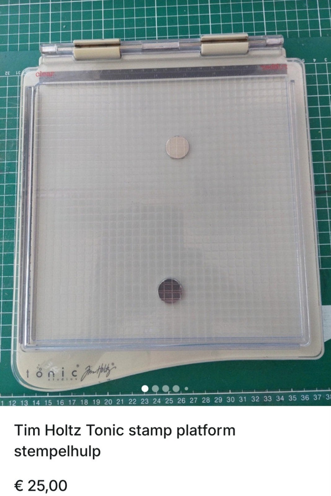 Tim Holtz stempel platform, Ophalen of Verzenden, Zo goed als nieuw
