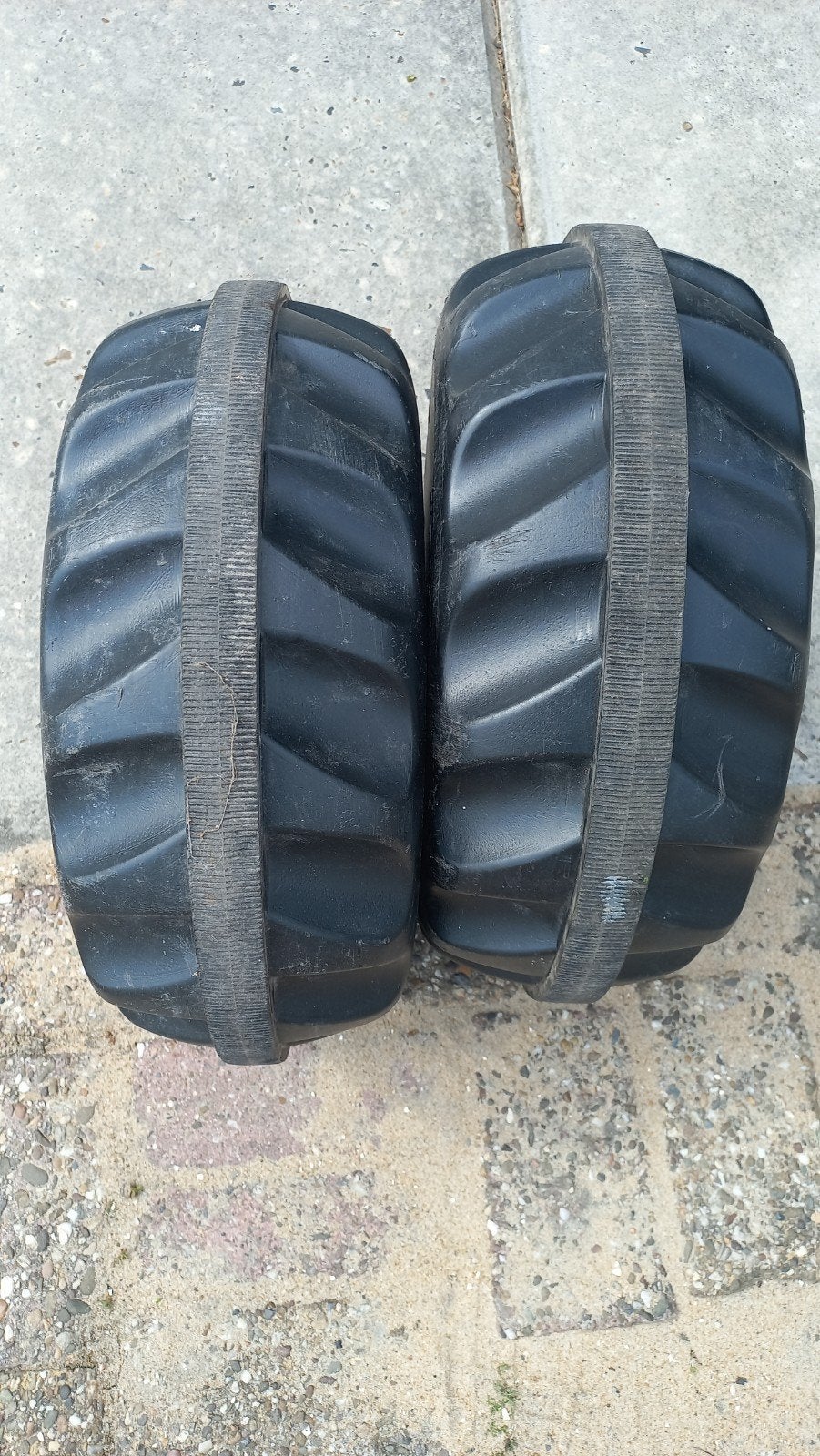 Rolly Toys tractorwielen 390x150 (2 stuks), Ophalen of Verzenden, Zo goed als nieuw