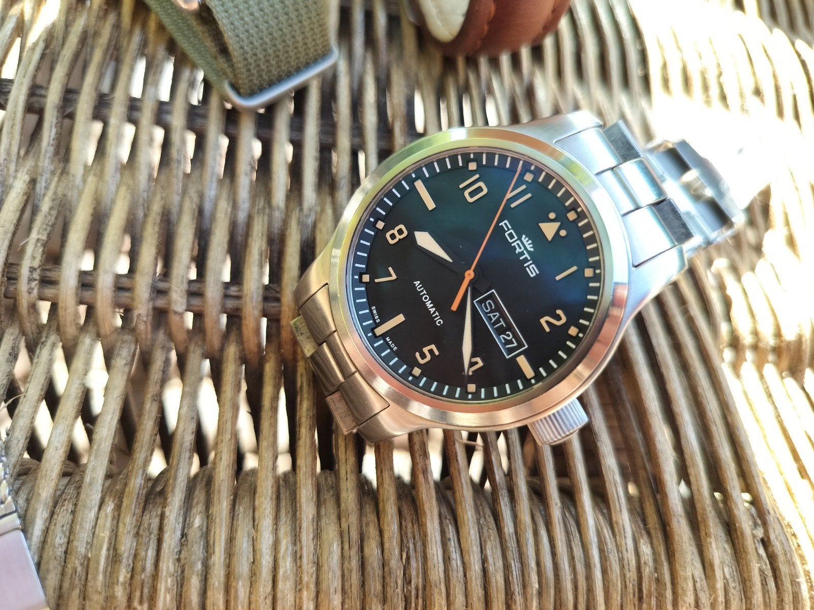 Prachtig Fortis B-42 Automatic horloge Boxed, Ophalen of Verzenden, Zo goed als nieuw, Overige merken