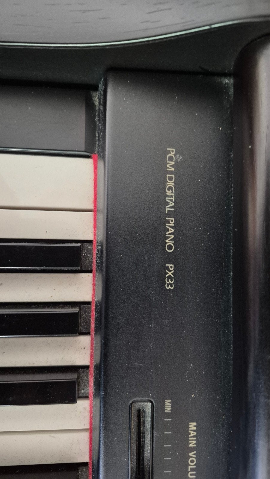 Technics PCM Digital Piano PX33 met kruk, Ophalen, Gebruikt, Zwart, Digitaal