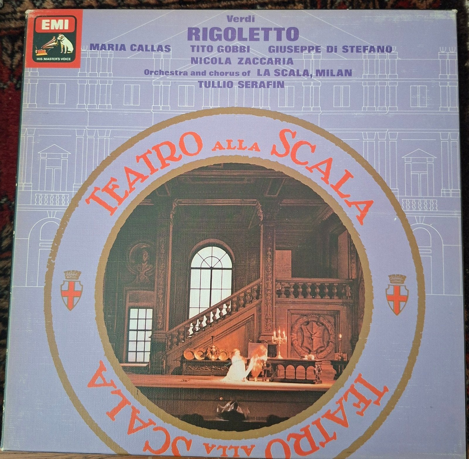Verdi - Rigoletto (EMI) - Maria Callas, Tito Gobbi, Boxset, Verdi, Opera of Operette, Ophalen of Verzenden