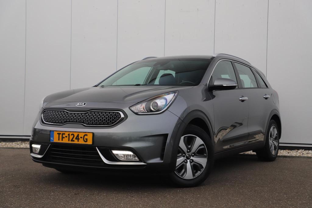 Kia Niro 1.6 GDi Hybrid DynamicLine Automaat Half Leder Navi, Gebruikt, Euro 6, Origineel Nederlands, 26 km/l