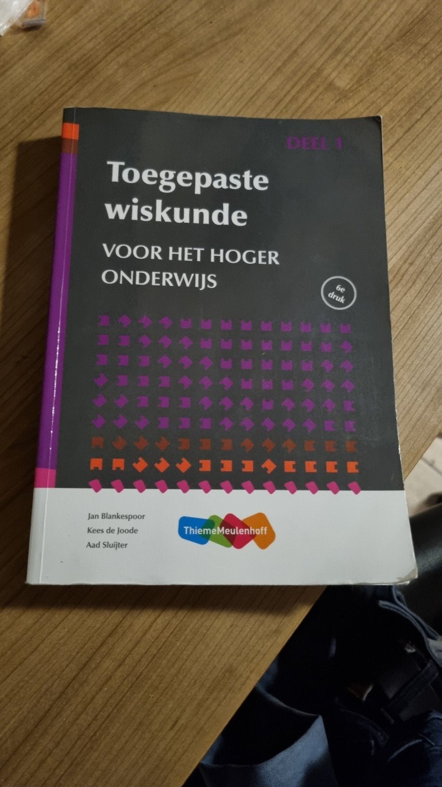 Toegepaste Wiskunde voor het Hoger Onderwijs Deel 1, Boeken, Zo goed als nieuw, Jan Blankespoor, Kees de Joode, Aad Sluijter, Beta