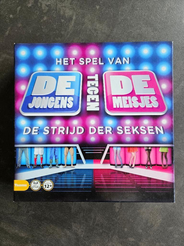 Het spel van De jongens tegen De meisjes, Drie of vier spelers, Ophalen, Zo goed als nieuw, Teams