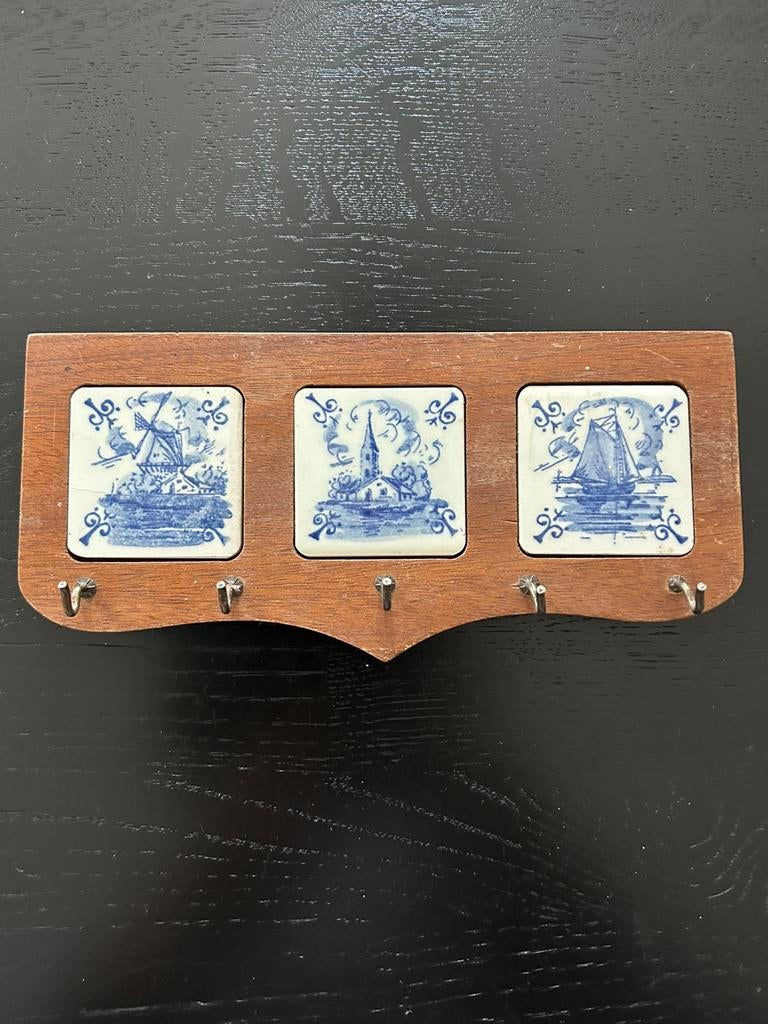 Wandrekje van Delfts blauw, Ophalen of Verzenden