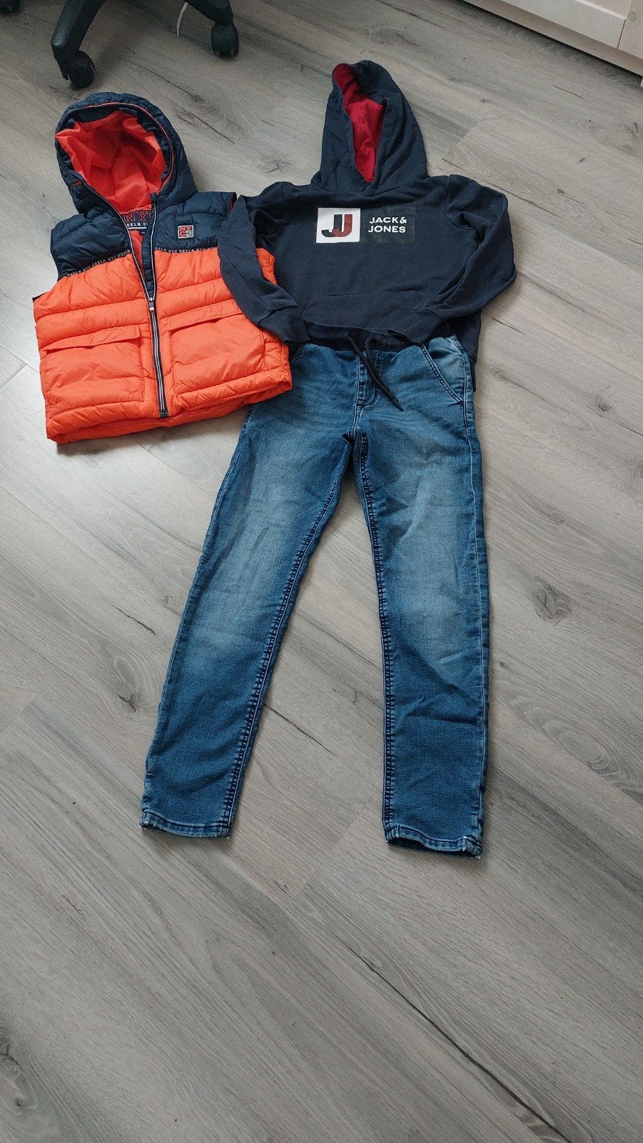 setje maat 140, Kinderen en Baby's, Gebruikt, Ophalen of Verzenden, Setje, Jongen