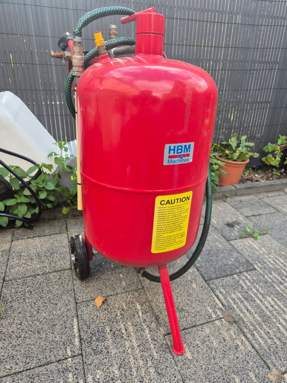 zandstraal ketel, Doe-het-zelf en Verbouw, Ophalen