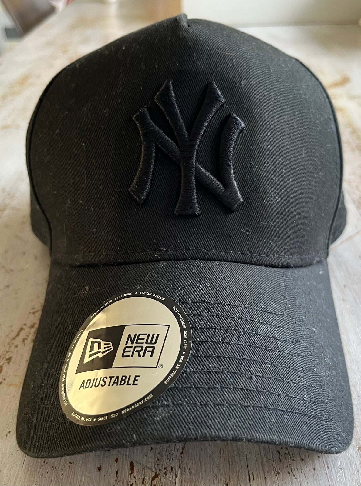 Zwarte NY New Era New York Yankees Baseball Cap/Pet, Kleding | Heren, Ophalen of Verzenden, Zo goed als nieuw