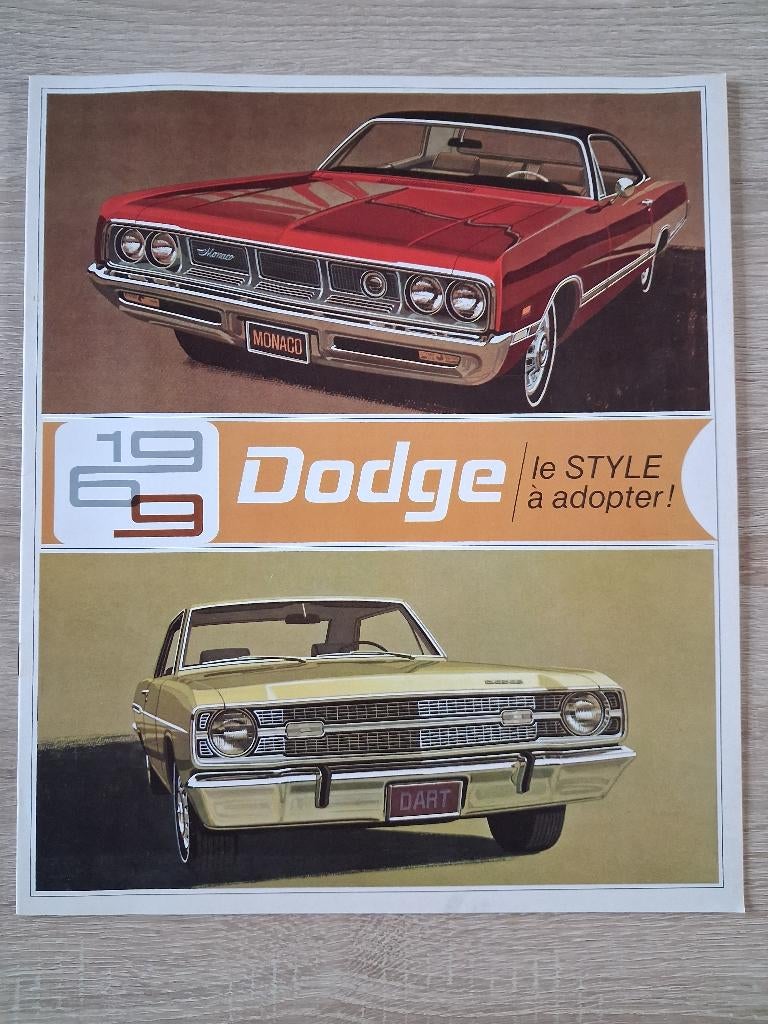 Mooie oude Dodge folder, Ophalen of Verzenden, Zo goed als nieuw, Overige merken