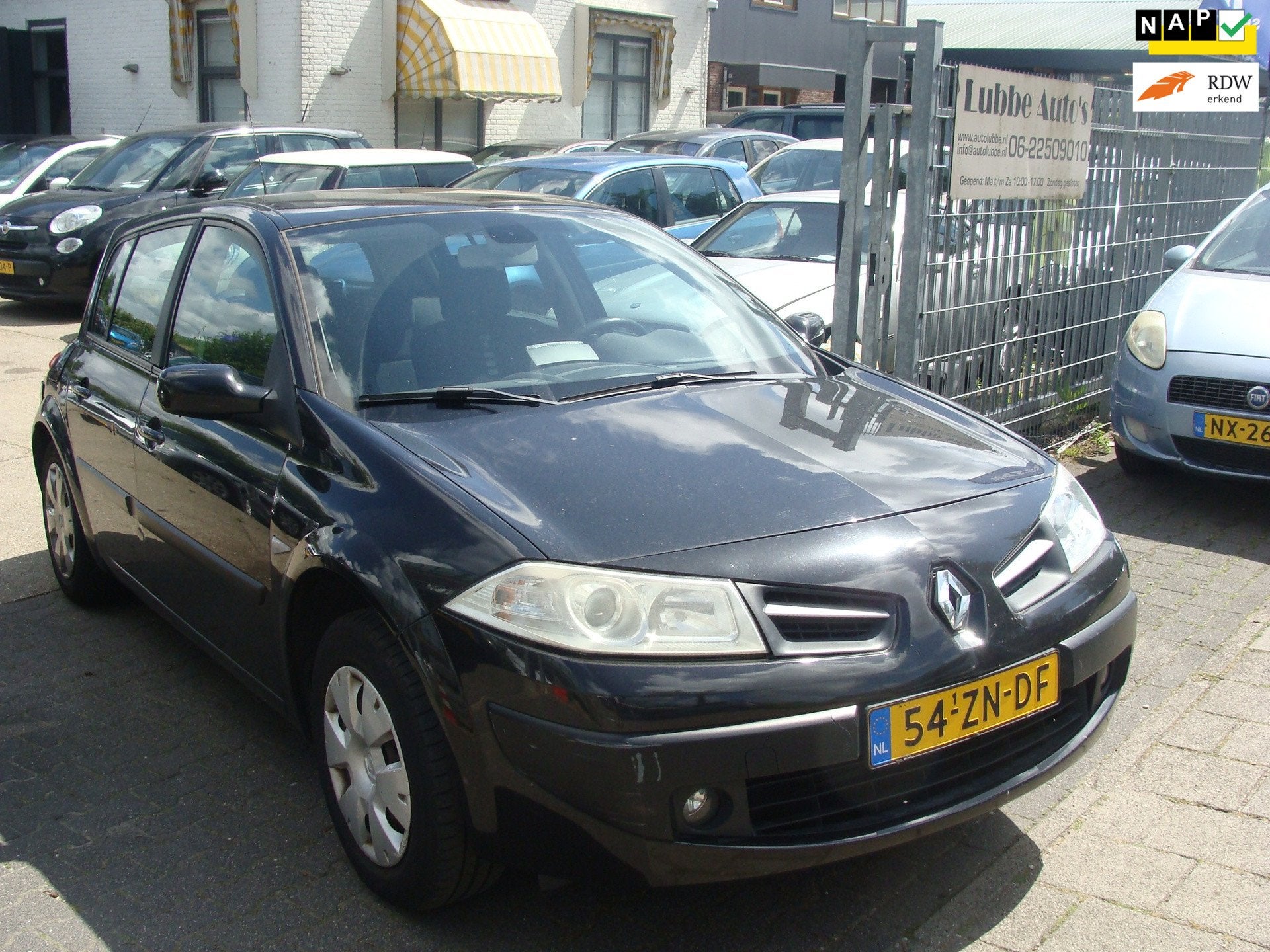 Renault Mégane 1.6-16V Business Line lpg g3 airco 5 drs nap, Voorwielaandrijving, 4 cilinders, Bedrijf, Te koop