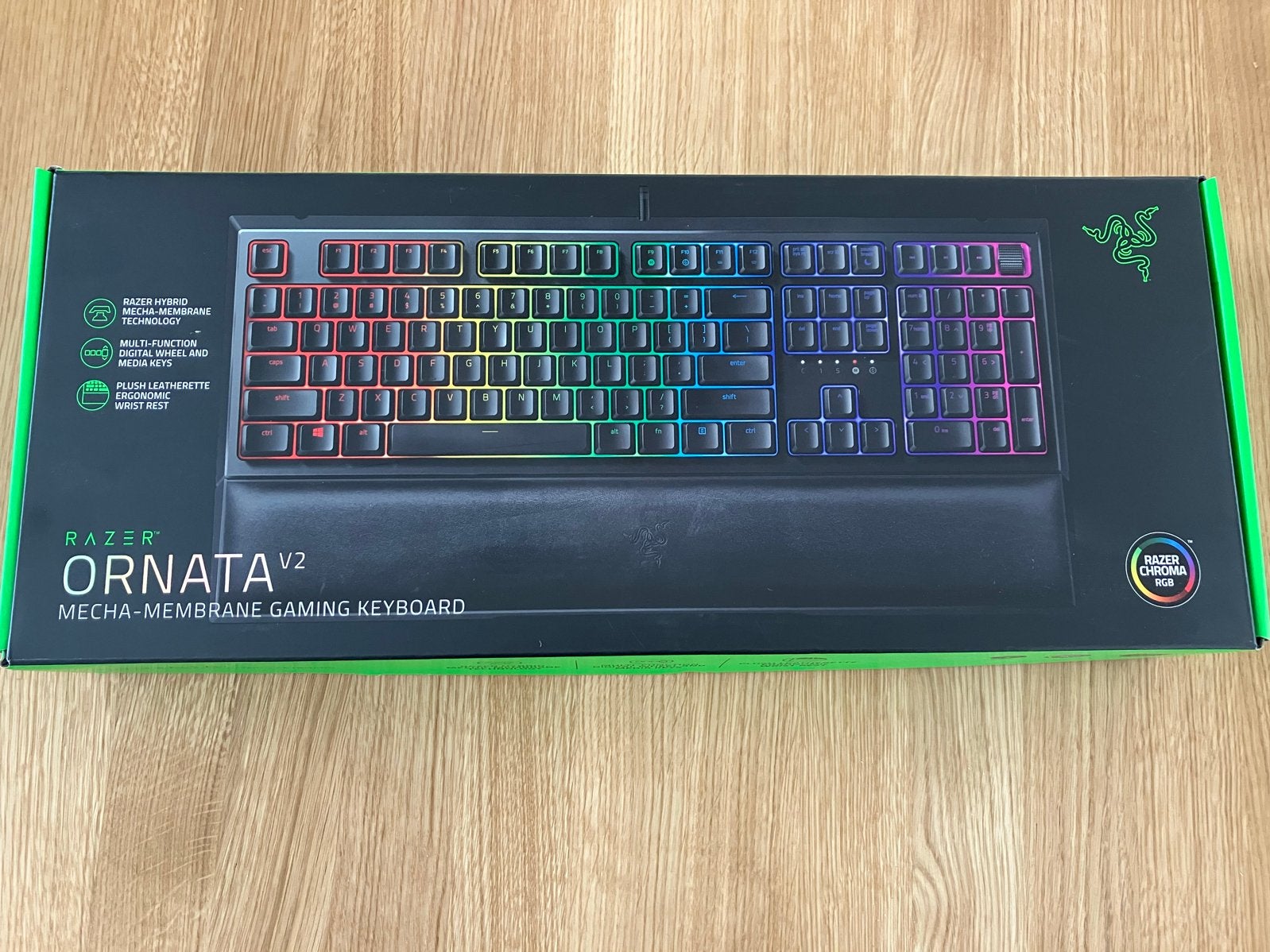 Razer Ornata V2 Gaming Toetsenbord nieuw!, Computers en Software, Toetsenborden, Nieuw, Qwerty, Bedraad, Gaming toetsenbord, Ophalen