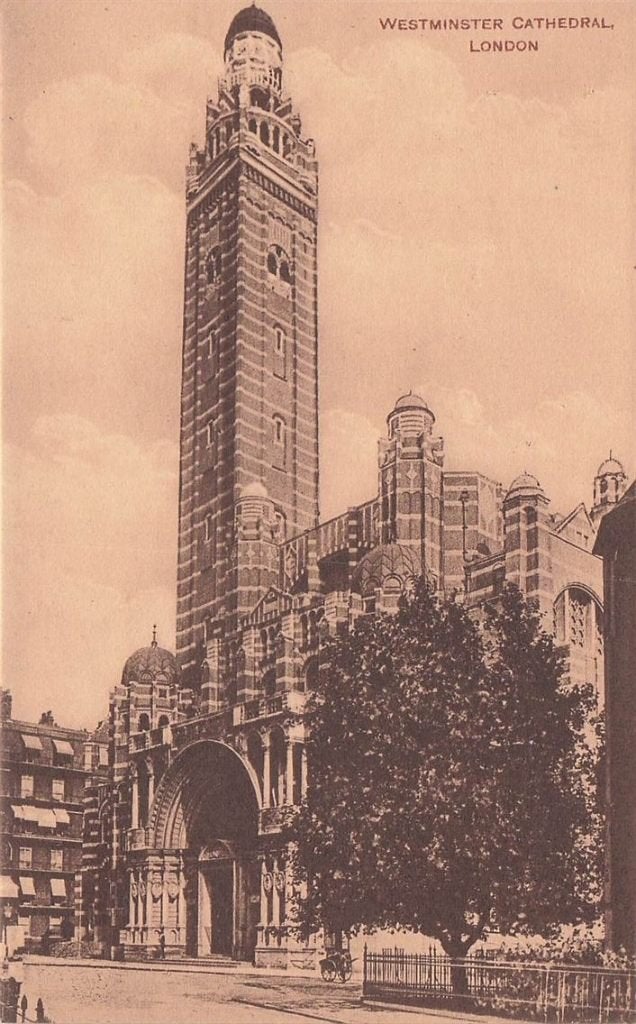702-313-029 Westminster Cathedral London, Verzenden, Voor 1920, Engeland