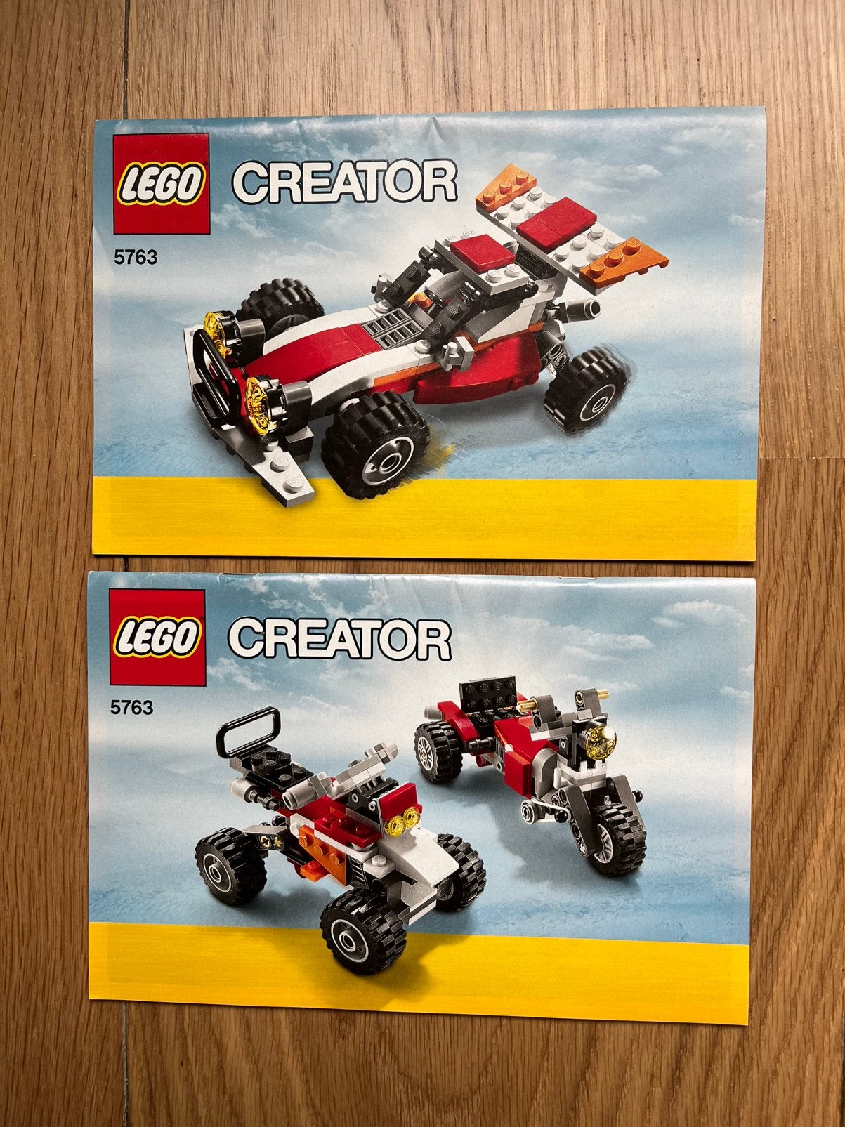 Lego Creator 3 in 1 set 5763, Lego, Inclusief instructies, Ophalen of Verzenden, Zo goed als nieuw