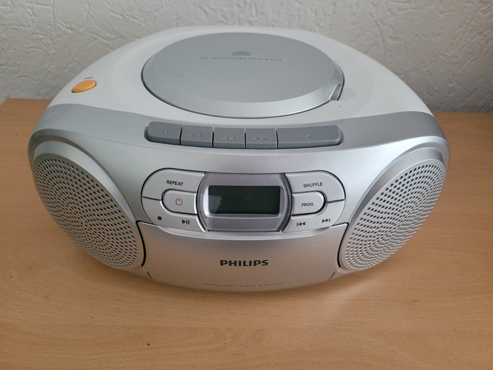 Philips CD Soundmachine AZ127 met radio CD en cassette, Ophalen of Verzenden, Gebruikt, Overige typen, Met cd-speler