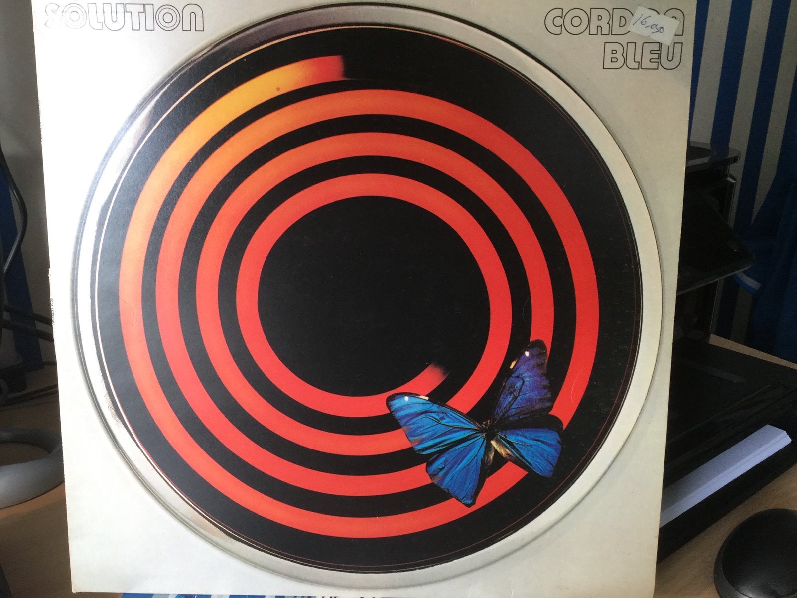 Solution-Cordon Blue., Cd's en Dvd's, Vinyl | Rock, Ophalen of Verzenden, Gebruikt, 12 inch, Poprock