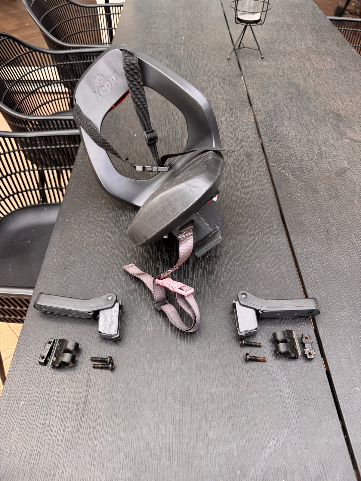 Thule Yepp fietszitje (achterzitje), Ophalen, Achterzitje, 9 t/m 36 kg, Gebruikt
