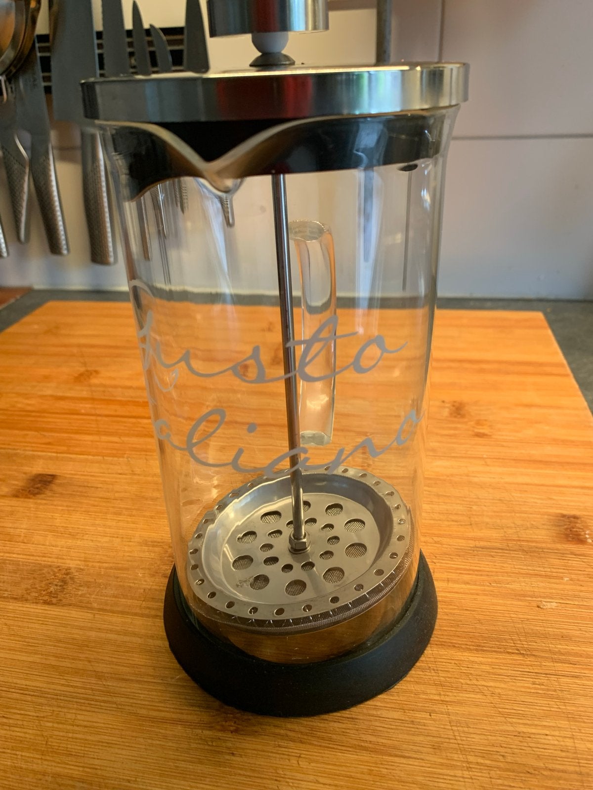 Riviera Maison French Press - Zo goed als nieuw, Witgoed en Apparatuur, Overige modellen, Gemalen koffie, Ophalen of Verzenden