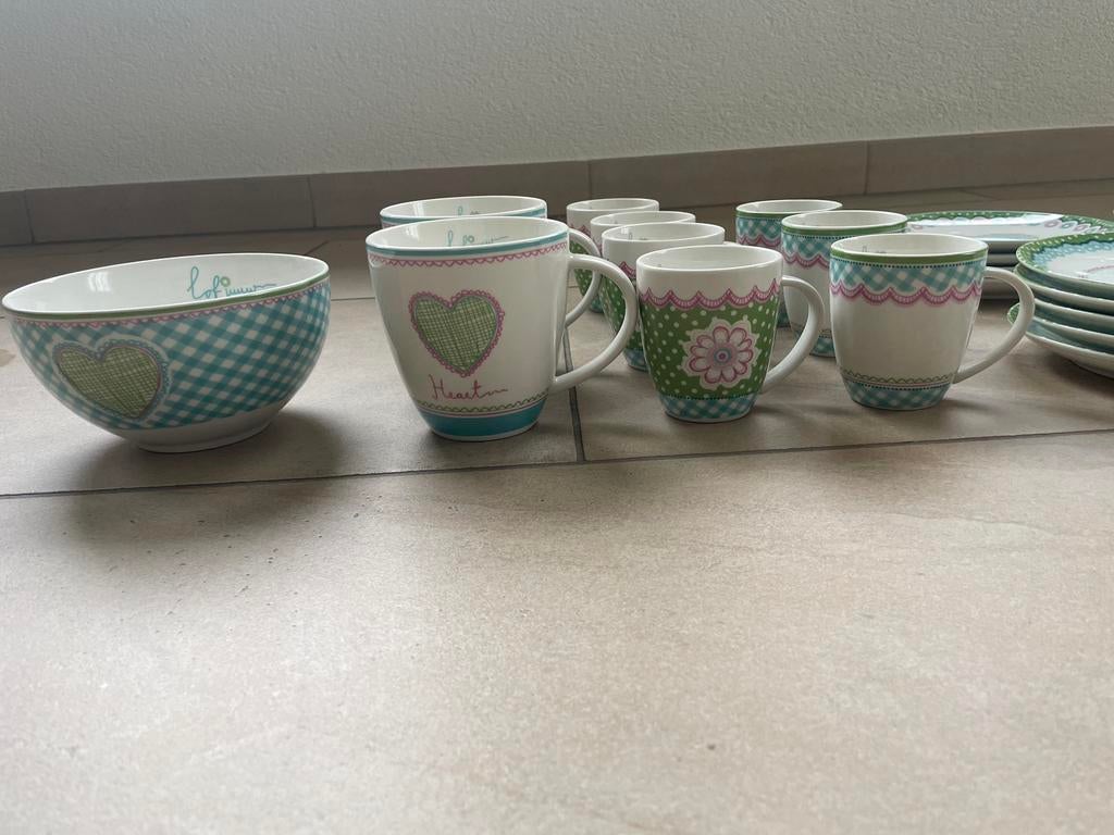 Servies, Ophalen, Zo goed als nieuw, Bord(en)