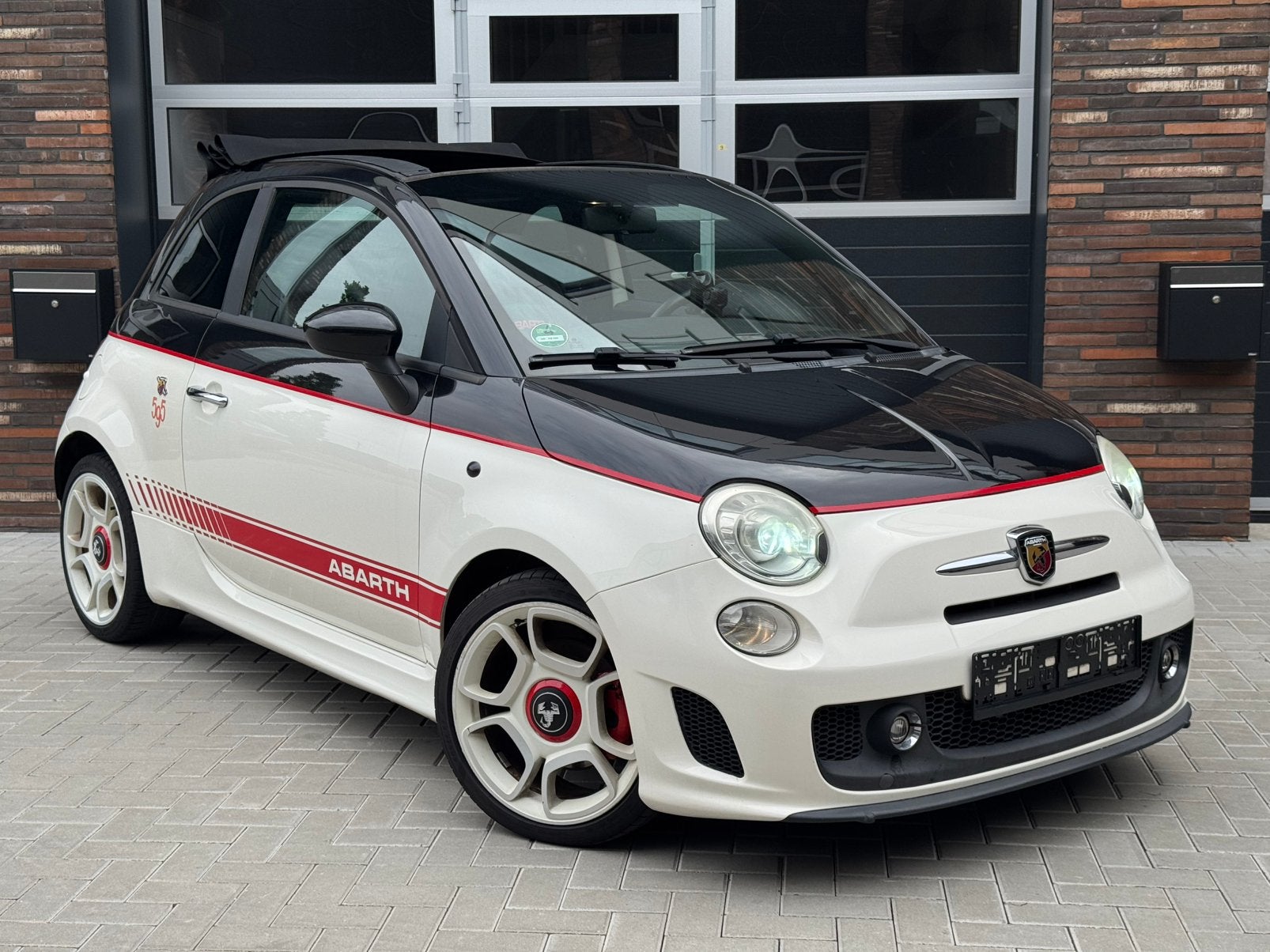 Fiat 500 Abarth 595 Cabrio (schade) Automaat Sabelt kuipsto, Auto-onderdelen, Ophalen of Verzenden, A, A, A