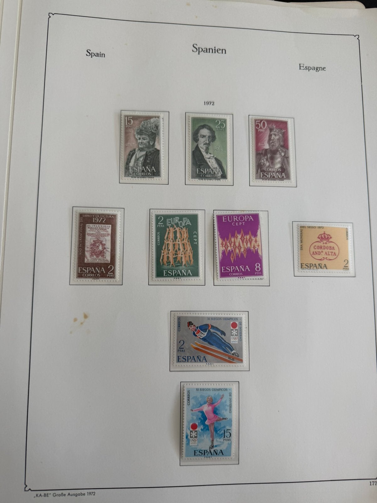 Spanje postfris deel 2, Ophalen of Verzenden, Buitenland