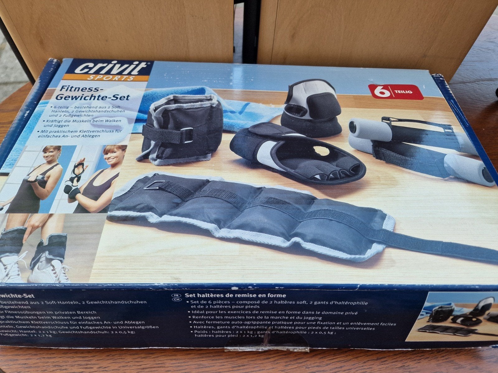 Crivit Fitness-Gewichte-Set, Ophalen, Nieuw, Benen, Halterset