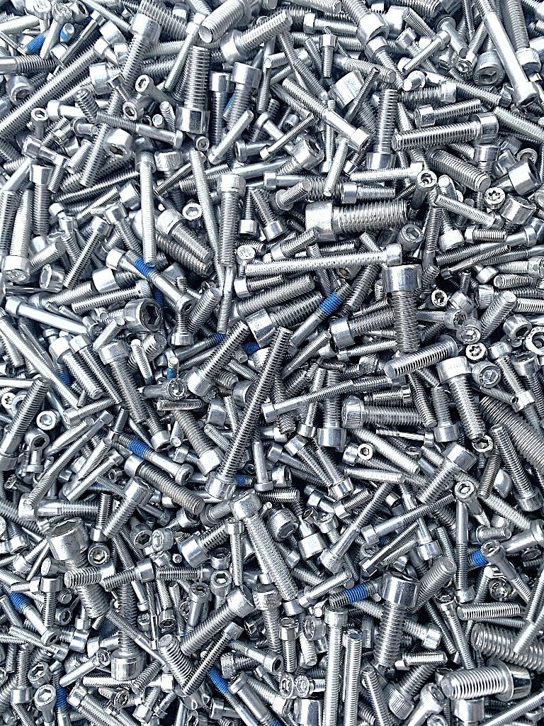 Rvs inbusbouten mix voor machine crossmotor of bootreparatie, Doe-het-zelf en Verbouw, IJzerwaren en Bevestigingsmiddelen, Ophalen of Verzenden